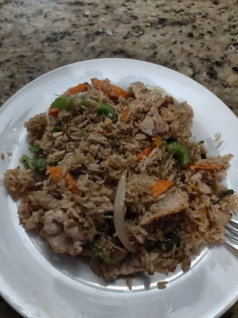 Kow Pad Ka Prao - Thai holy basil fried rice with your choice of protein and a fried egg